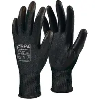 PSP 15-650 Cut Protect Cut C PU Black Werkhandschoen