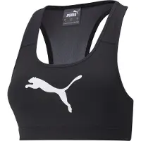 Puma 4Keeps - Mid Impact Sportbeha - Medium ondersteuning - Zwart/Wit