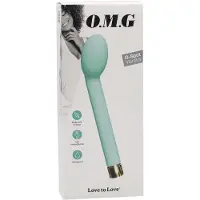 Love to love - O.M.G. G-spot Vibrator - mintgroen