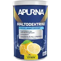 Apurna Energy Drink Maltodextrine Lemon Pot 500g || Maat: Citroen
