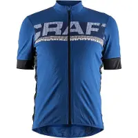 Craft fietsshirt korte mouwen heren Blauw / REEL JERSEY M - S