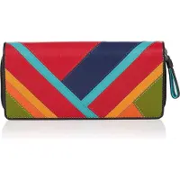Visconti bags Visconti Portemonnee Dames - Pasjeshouder - Clara Collectie - Multi (CR12)