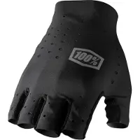 100% Paar 100% Slinger Korte Handschoenen Zwart || Maat: M