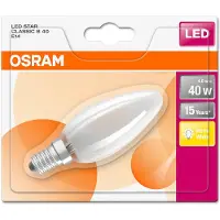 Ledvance LED kaarslamp E14 B35 4W 2.700K mat