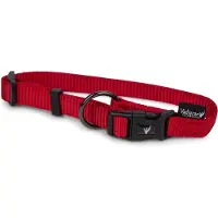 Vadigran Dierenbenodigdheden Halsband Classic Nylon Rood 14-21Cmx10Mm Xs
