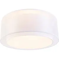 QAZQA Moderne plafonnière wit 50 cm 3-lichts - Drum Duo