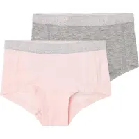 Name it Onderbroek grijs gemêleerd / rosa