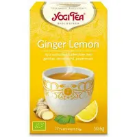 Yogi tea 3x Biologische Thee Ginger Lemon 17 Stuks