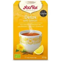 Yogi tea 3x Biologische Thee Detox Lemon 17 Stuks