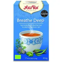 Yogi tea 6x Biologische Thee Breathe Deep 17 Stuks