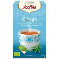 Yogi tea 6x Biologische Thee Ginkgo 17 stuks