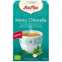 Yogi tea 6x Minty Chlorella Biologisch 17 Stuks