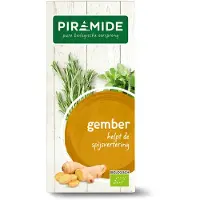 Piramide Kruidenthee Bio Gember 20 Stuks