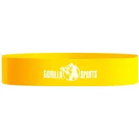 Gorilla Sports Fitnessband | Geel 0,6 mm