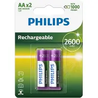 Philips 2600 MAH AA LR06 X2
