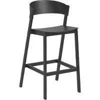 Muuto Cover barkruk Black