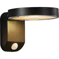 Nordlux Solar Wandlamp Rica Zwart