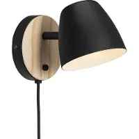 Nordlux Theo LED Wandlamp | 1x GU10 Max 35W | Dimbaar | Zwart