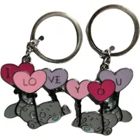 Me to You Sleutelhanger LOVE - liefde - vriendschap - liggend beertje LOVE
