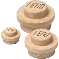 LEGO Houten muurhangerset - licht eiken
