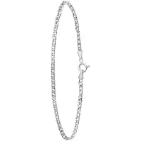 Lucardi Armband 'Basic' zilver