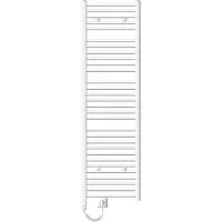 LuxeBath Badkamerradiator Sahara met verwarmingselement 1200W 500x1800 mm wit recht met zijaansluiting