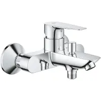 GROHE Badkamermeubels, Eéngreeps badmengkraan BAUEDGE 1/2" chr