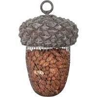 Esschert Design Vogelvoederhuis Eikel Zilver D 14 H 22,2 Cm