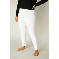 Base Level Curvy skinny legging Andrea wit female | Maat: 58/60