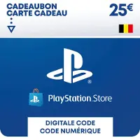 25 euro PlayStation Store tegoed - PlayStation Kaart (BE)