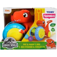 Toomies Jurassic Park Tyrannosaurus Rex Grijpt En Duwt