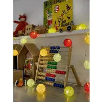 Konstsmide Lichtsnoer 3 meter | 16 bollen rood/geel/groen/blauw Ø 6cm |