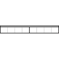 Siedle SIE LEDF 600-8/1-0 SM LED-vlaklamp zilver-metallic
