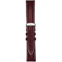 Oxygen Classic Leather Strap 20MM Red Purple EX-CLS-STR-20-PL