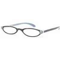 Hip Leesbril Strass-stenen grijs +3.0