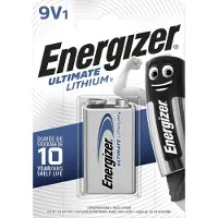 Energizer Ultimate Lithium 9V e-block MN1604 Batterij