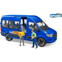 Mercedes-benz MB Sprinter Transfer met chauffeur en passagier van Bruder