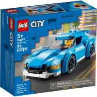 LEGO 60285 City Sportwagen, raceauto met afneembaar dak, speelgoedraceauto voor meisjes en jongens vanaf 5 jaar