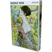 Piatnik Klimt fan dame 1000 stukjes puzzel