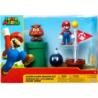 Nintendo Diorama de 5 figurines Mario Acorn Plains