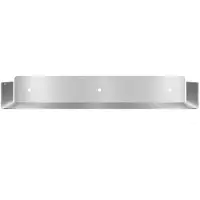 Looox Colour Shelf Special inbouw planchet 30x10cm RVS geborsteld cshelf30rvs