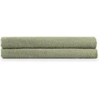 Blumtal Terry Handdoeken Set - 2 x Sauna Handdoek - 80 x 200 cm - Pastel Groen