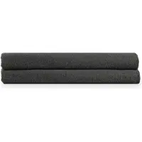 Blumtal Terry Handdoeken Set - 2 x Sauna Handdoek - 80 x 200 cm - Antraciet