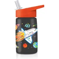 Crocodile Creek Drinkfles Tritan Space Explorer - Crocodile Creek