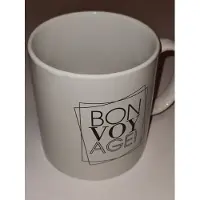 The Gift Label Koffie Mok - Bon Voyage - Set van 4 - - Warme Choco Beker - Grote Beker - Melkbeker