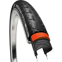 CST Stadsband - 3mm anti-leklaag - Reflecterend - Geschikt voor e-bikes - 28x1.75 - Zwart