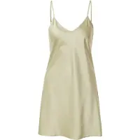Lingadore - Satin Chemise Gray-Green - maat 4XL - Grijs/Groen