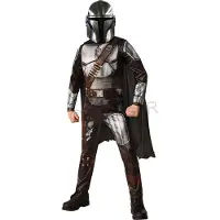 Rubies FRANCE - Star Wars klassiek kostuum - The Mandalorian voor kinderen - 122/128 (7-8 jaar)