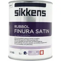 Sikkens Rubbol Finura Satin RAL9010 Gebroken wit 0,5 Liter
