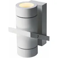Artdelight Witte wandspot Double